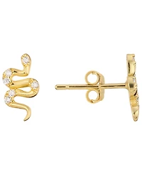 Macy's Cubic Zirconia Snake Stud Earring