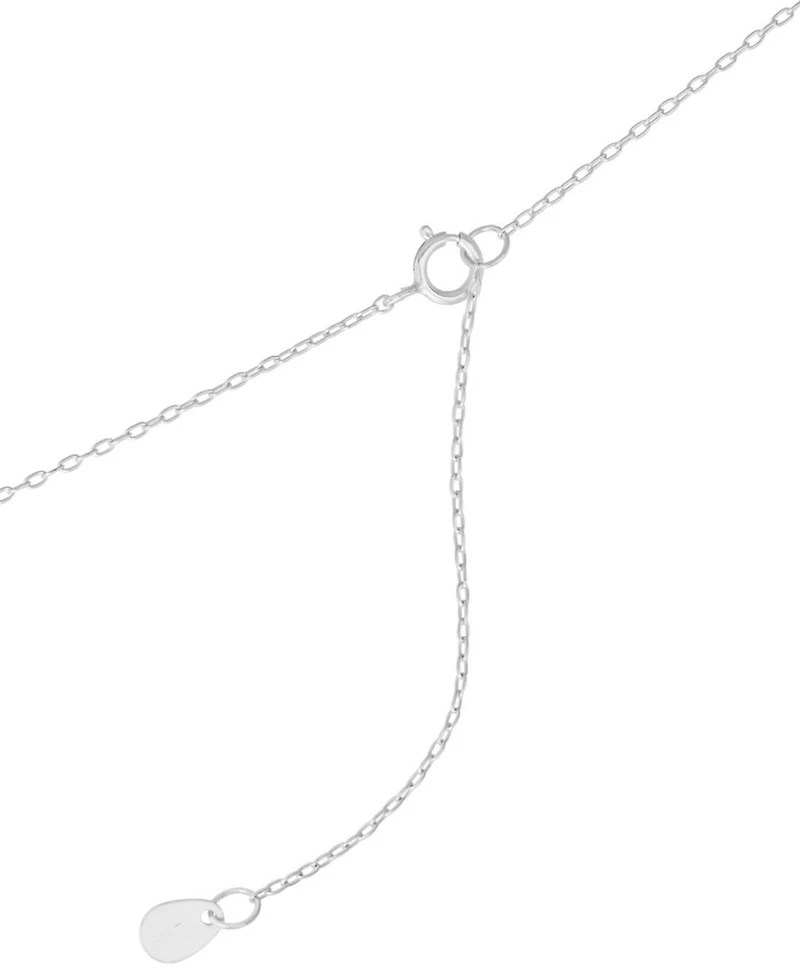 Macy's Cubic Zirconia Two Hearts Pendant Necklace