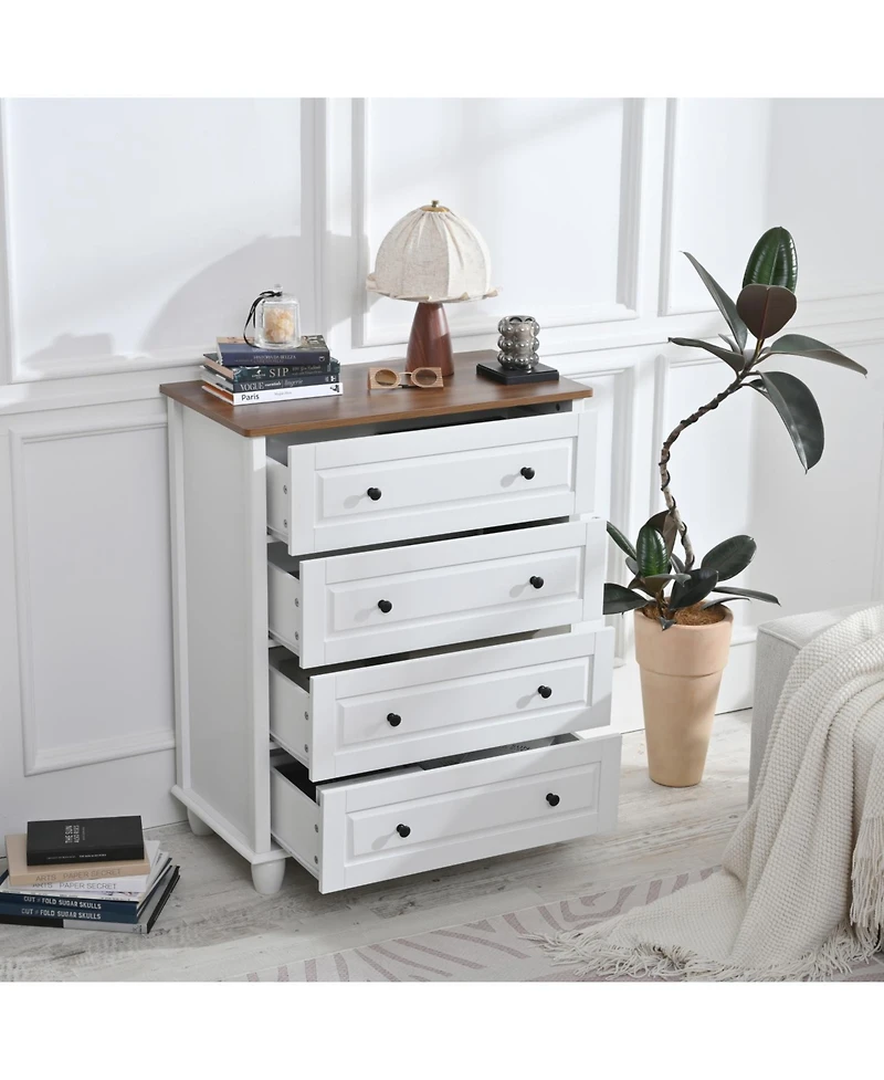 Streamdale Furniture Modern 4-Drawer Chest