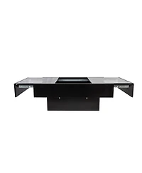 Streamdale Furniture Coffee Table Sliding Top Hidden Storage Extendable