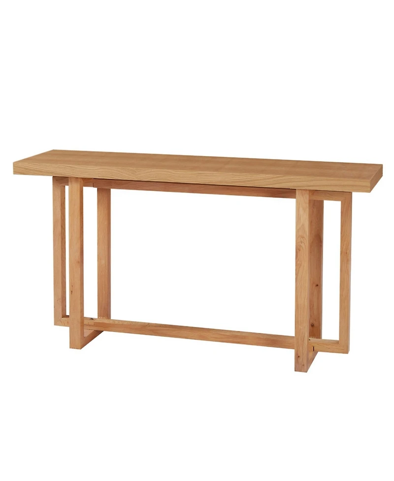 Streamdale Furniture Mdf Console Table - Narrow Entryway/Hallway - Oak