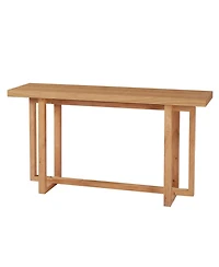 Streamdale Furniture Mdf Console Table - Narrow Entryway/Hallway - Oak