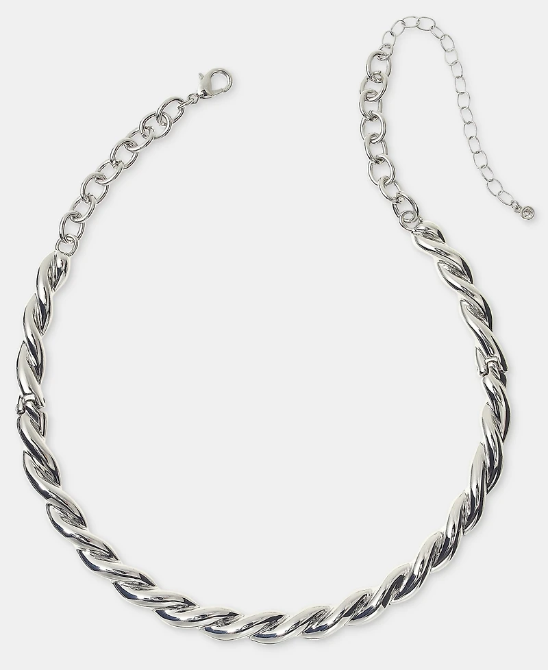 On 34th Twist Collar Necklace, 16" + 3" extender, Macy's Exclusive