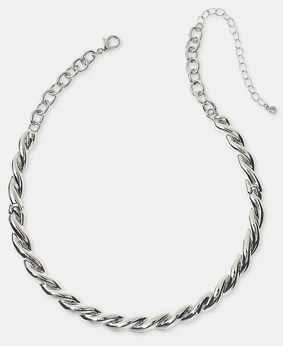 On 34th Twist Collar Necklace, 16" + 3" extender, Macy's Exclusive
