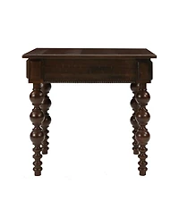 Streamdale Furniture Solid Wood End Table with Drawer, Narrow Sofa Side