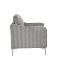 Streamdale Furniture Convertible Corduroy Sectional Sofa