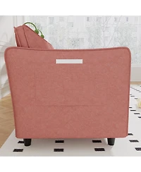 Streamdale Furniture 74" Loveseat Sofa - Mid Century Modern Couch