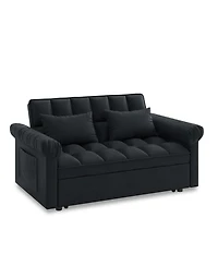Streamdale Furniture Loveseats Sofa Bed with Pull-out Bed
