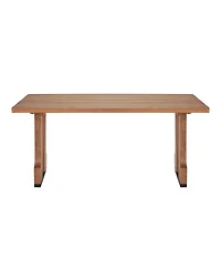 Streamdale 63" Rectangular Dining Table (Natural color)
