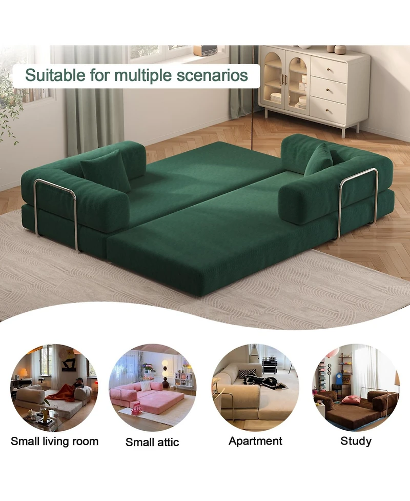Streamdale Furniture Modular Sectional Sofa Bed