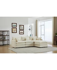 Streamdale Modular Sectional Sofa with Ottoman