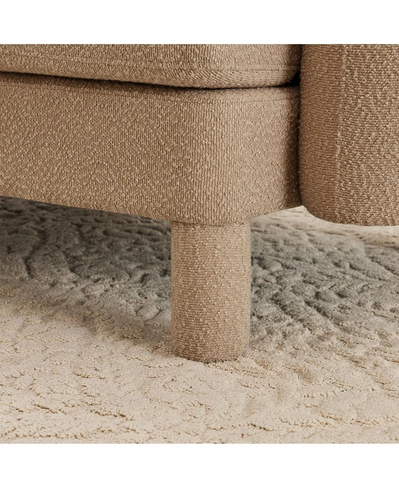 Streamdale Furniture Streamdale Lucas Ottoman Polyester