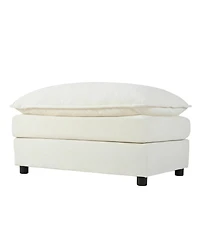 Streamdale Furniture Oversized Recliner Chair with Ottoman - Beige