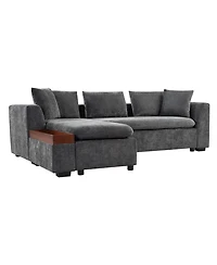 Streamdale Furniture 93.7" L-Shaped Sectional Sofa with Storage