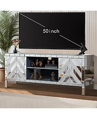 Streamdale Furniture 47" Mirror Tv Console