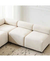 Streamdale Furniture Evelyn 83" 5-Piece Modular Sectional Sofa