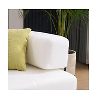 Streamdale Furniture Folding Sofa Bed 78.5" Convertible Couch with Pillows