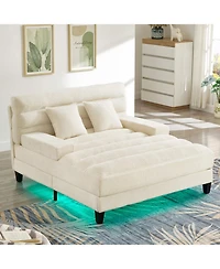 Streamdale Furniture Modern Chaise Lounge Sofa Bed