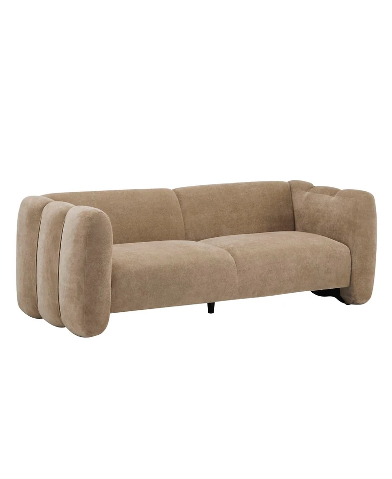 Streamdale Furniture 83" Wave Sofa - Light Green