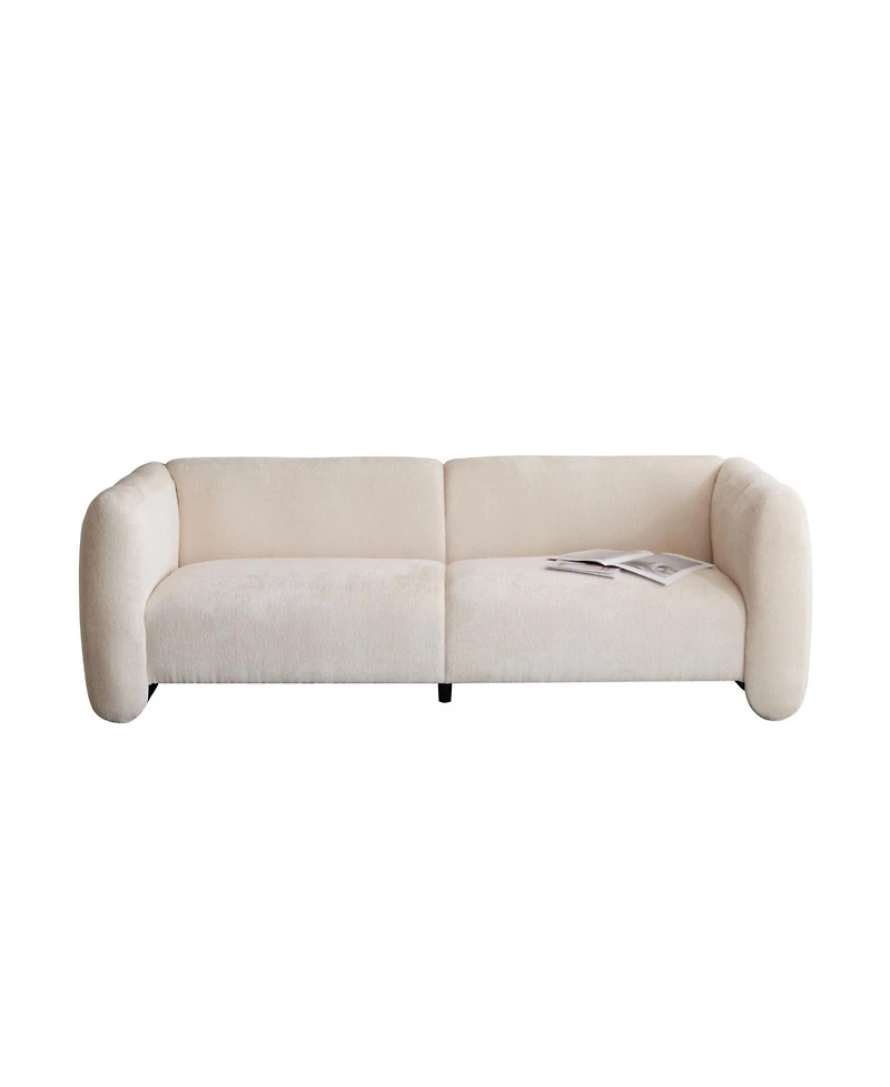 Streamdale Furniture 83" Wave Sofa - Beige