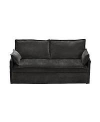 Streamdale Furniture 59.5" Chenille Sleeper Sofa Bed w/ Storage & Usb Charging