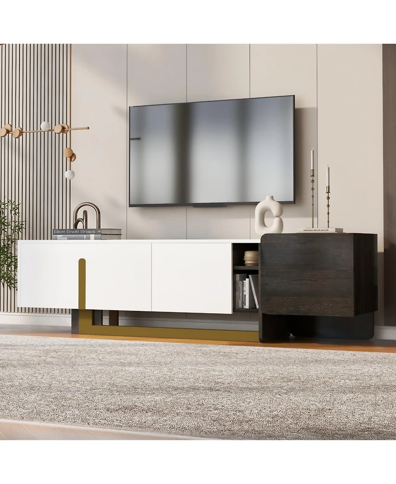 Streamdale 66.7" Light Luxury Tv Stand for TVs up to 70 Inches