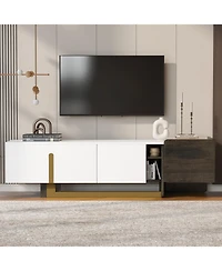 Streamdale 66.7" Light Luxury Tv Stand for TVs up to 70 Inches
