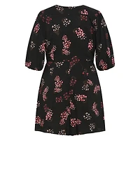 City Chic Plus Cassie Floral Dress