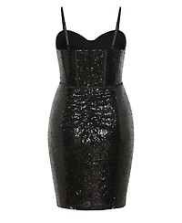 City Chic Plus Girly Sequin Dress