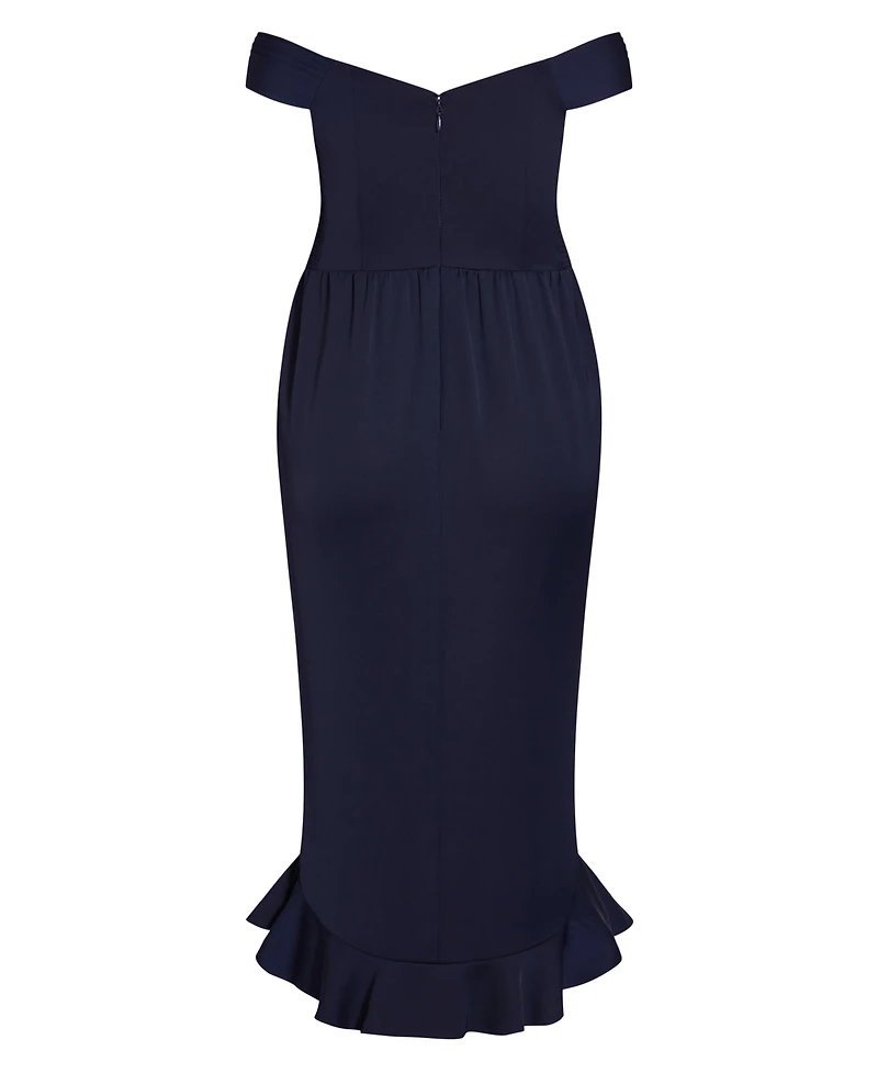 City Chic Plus Hypnotize Dress