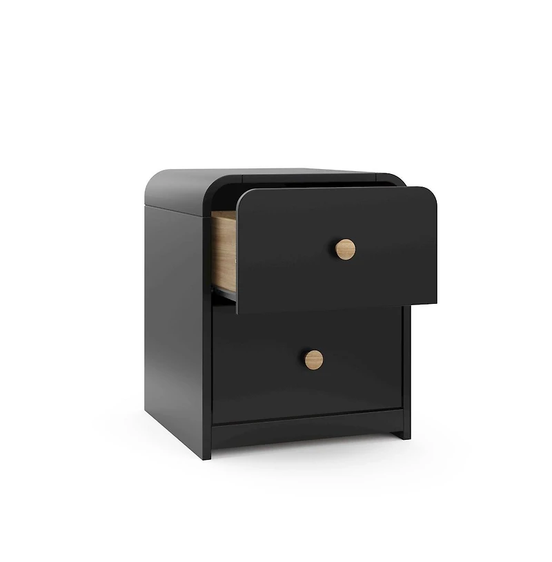 Storkcraft Next Santos 2-Drawer Nightstand