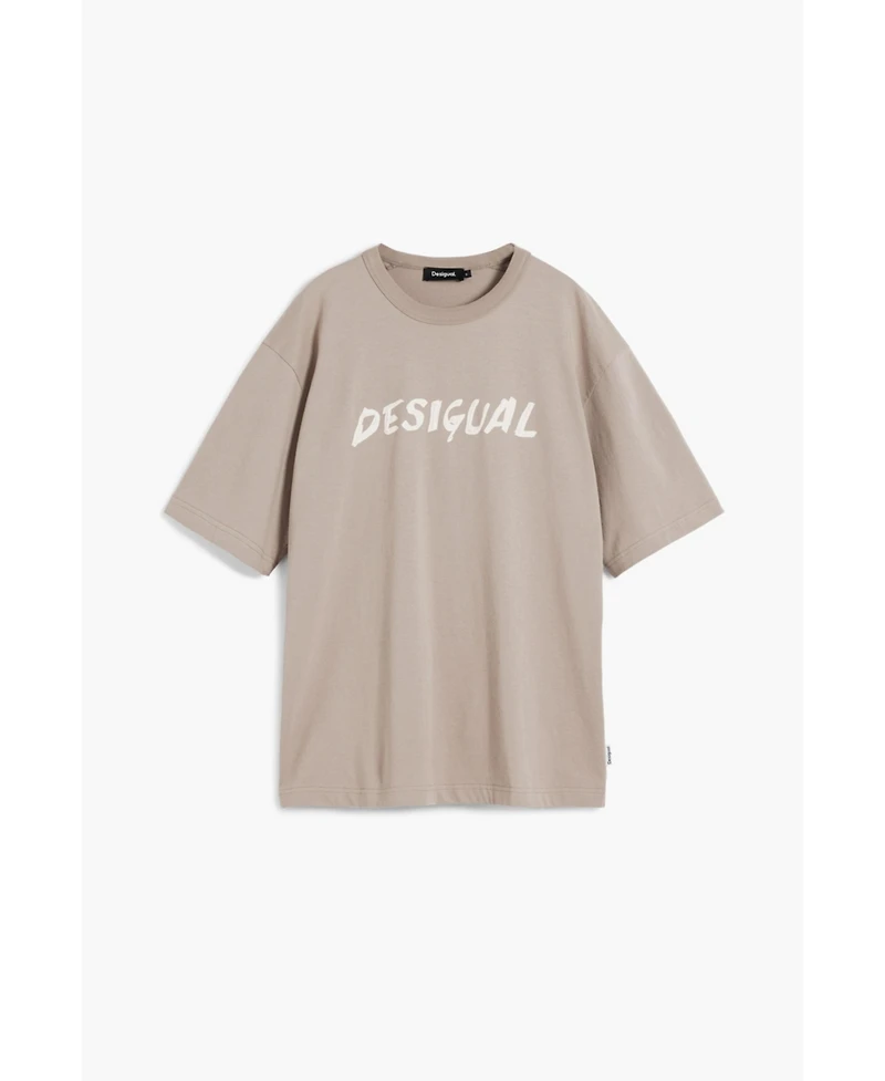 Desigual Men's Short-sleeve T-shirt with textured logo