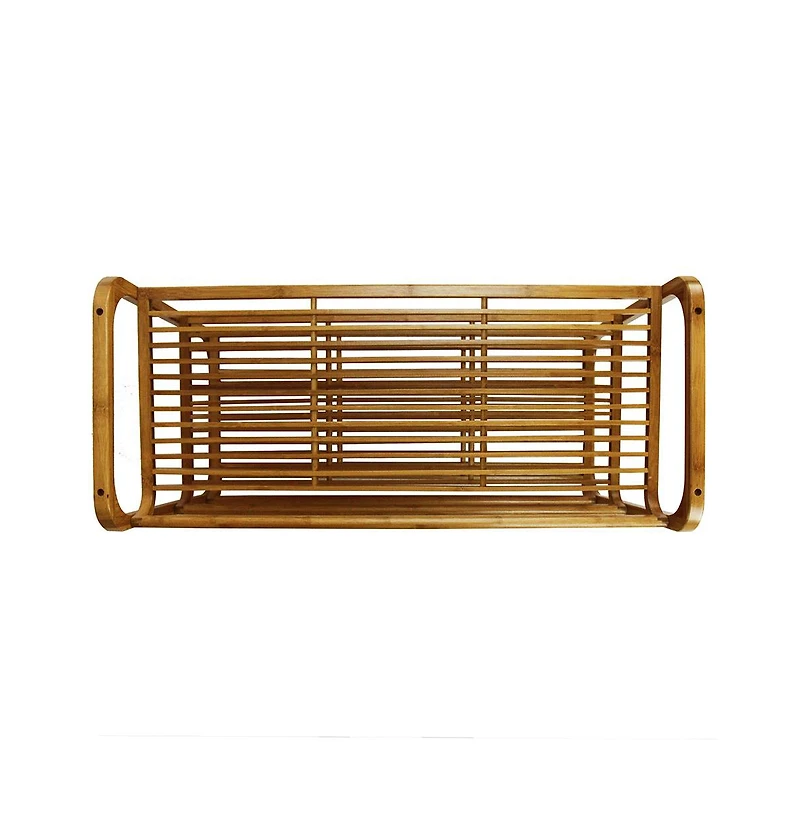 Oceanstar 3 Tier Bamboo Shoe Rack