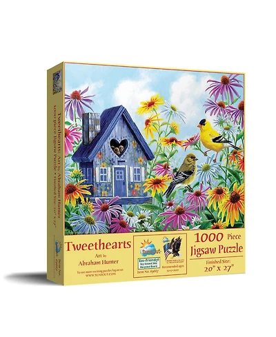 SunsOut Tweethearts 1000 piece Jigsaw Puzzle for Adults