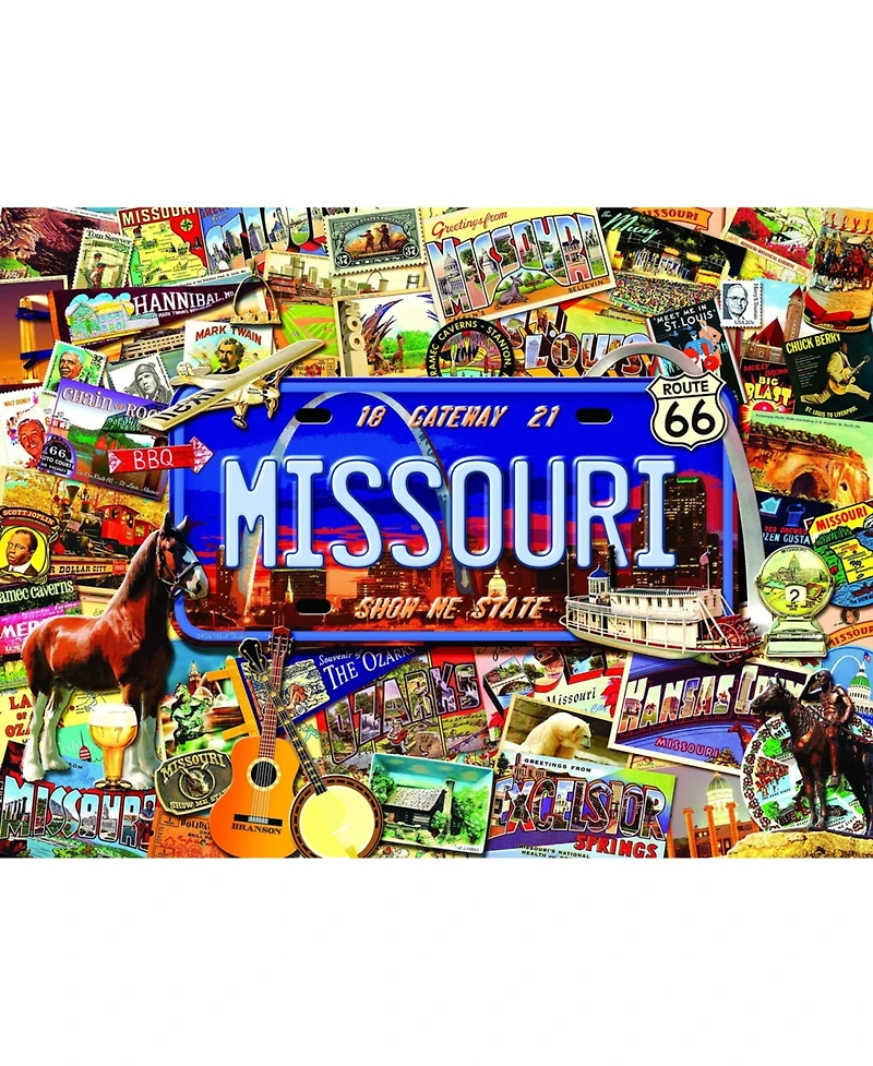 SunsOut Missouri: The "Show Me" State 1000 piece Jigsaw Puzzle for Adults