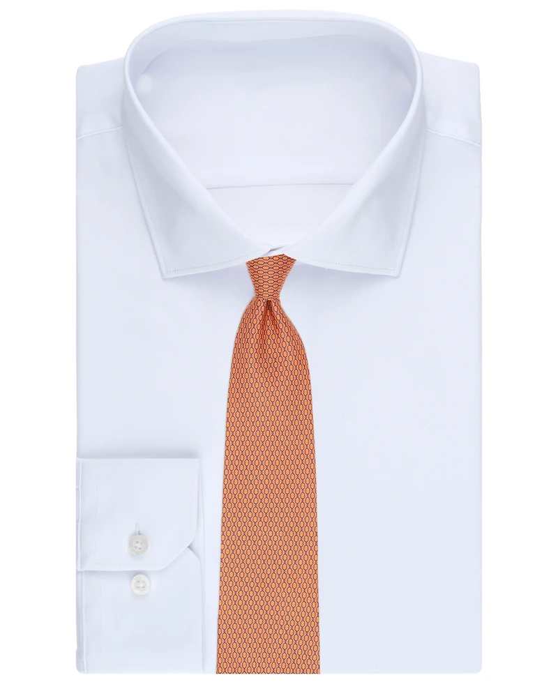 B by Brooks Brothers Men's Linked Medal Classic Tie