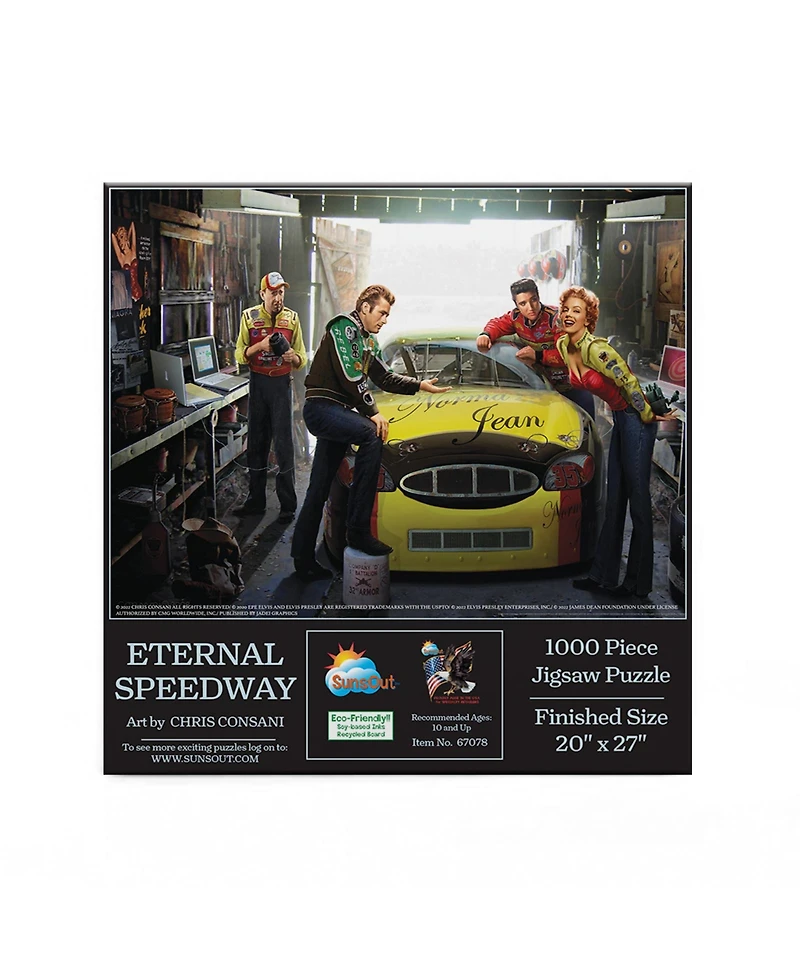 SunsOut Eternal Speedway 1000 piece Jigsaw Puzzle for Adults
