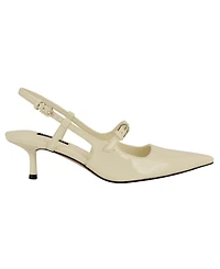 Nine West Women's Amayo Buckle Straps Slingback Dress Pumps