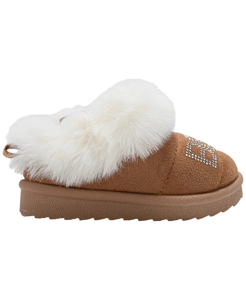 Bebe Toddler Girls' Winter Slip-On Clogs