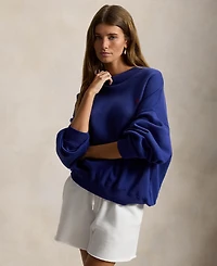 Polo Ralph Lauren Women's Fleece Crew Neck Sweatshirt