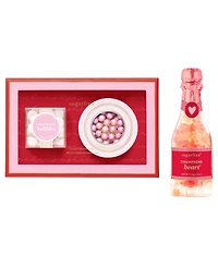 Sugarfina Valentine's Day Pink Champagne Caviar Candy Gift Set, 2 Pieces