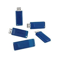 Verbatim 99121 8 Gb Classic Usb 2.0 Flash Drive - Blue (5/Pack
