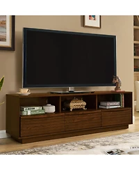 Streamdale Furniture 63" Mid-Century Tv Stand - Walnut