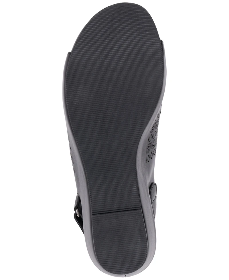 Gc Shoes Women's Ankle Strap Wedge Heel Sandals