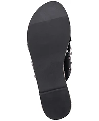 Gc Shoes Women's Stud Detail Slip-On Sandals