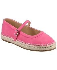 Journee Collection Women's Kenzie Round Toe Espadrille Flats