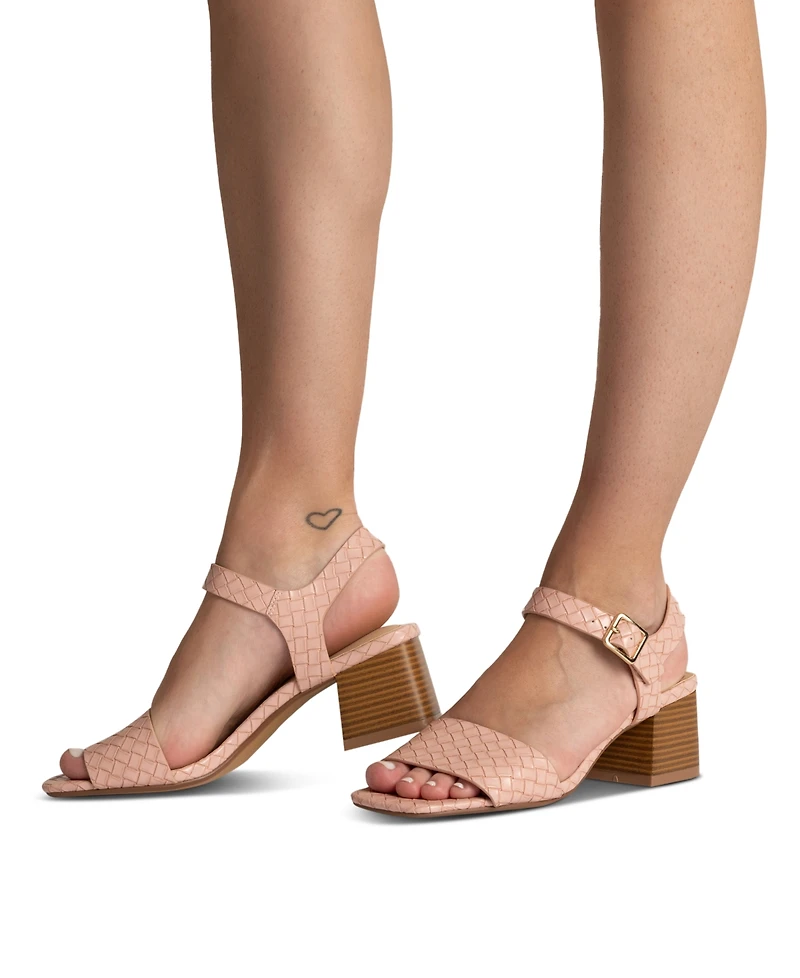Journee Collection Women's Shaina Open Toe Sandals