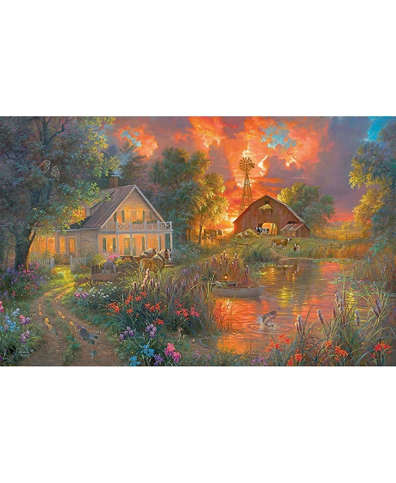 SunsOut Spring's Promise 550 piece Jigsaw Puzzle for Adults