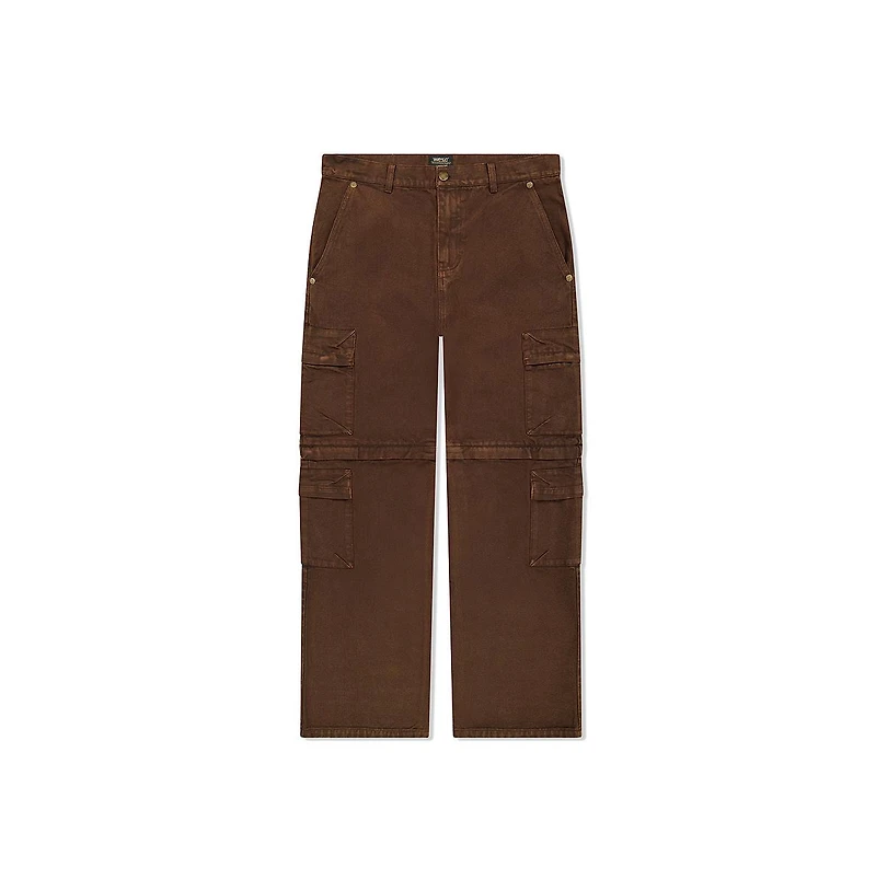 WeSC Men's Baggy Zip Off Cargo Pants