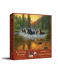 SunsOut Evening Romp 1000 piece Jigsaw Puzzle for Adults